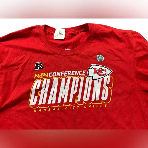 NFL KANSAS CITY CHIEFS Super Bowl long sleeve shirt size XL NWT - Picture 2 of 2